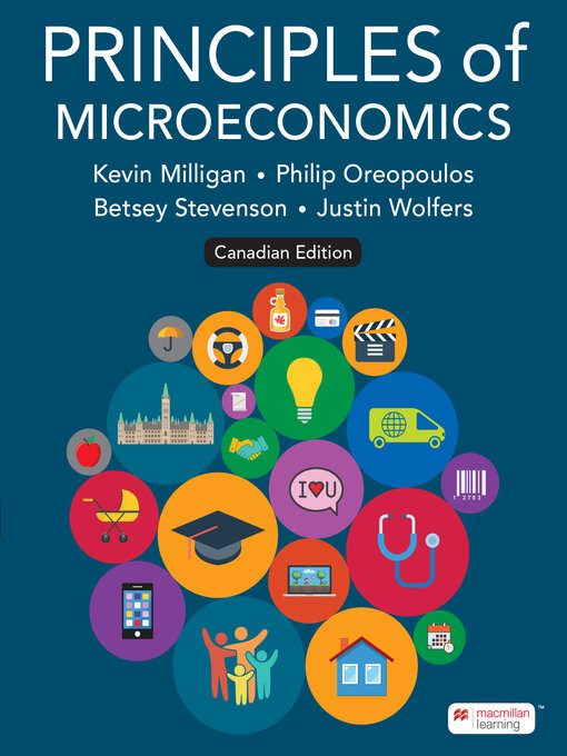 Cover image for Principles of Microeconomics Canadian Edition